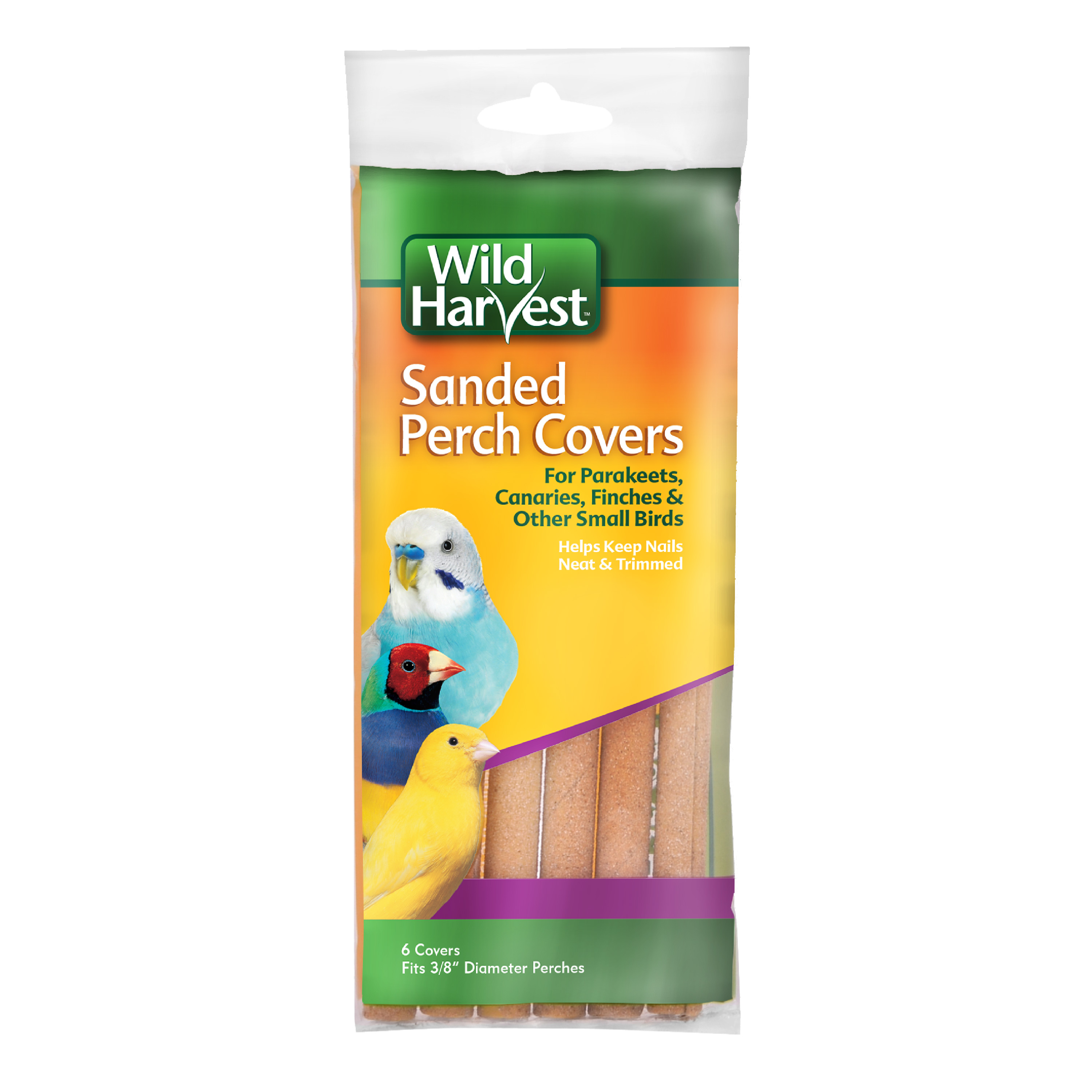 Bird perch covers top